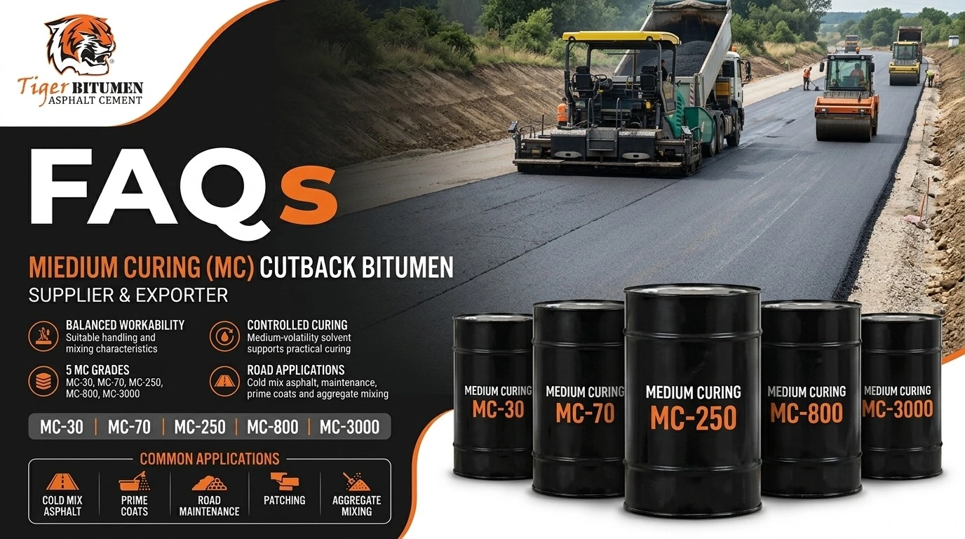 Medium Curing Cutback Bitumen