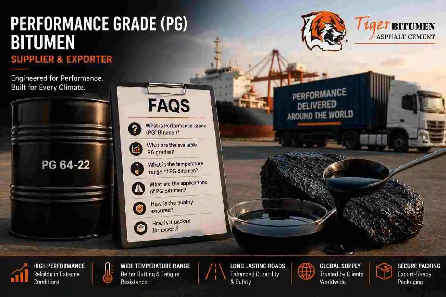 Turkey Performance Grade Bitumen product